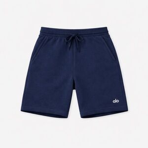 ALO Yoga Men's Deep Blue Athletic Shorts
